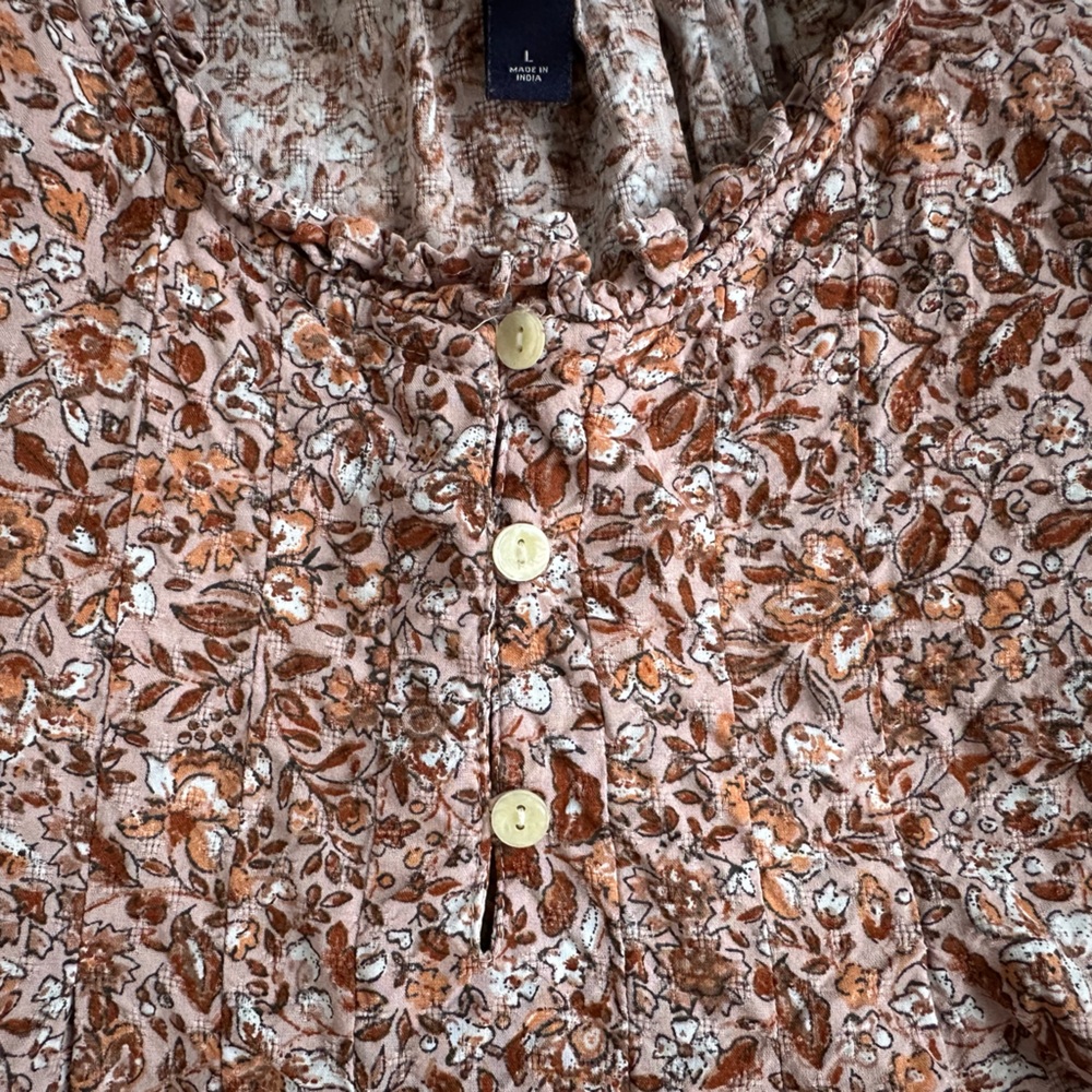 Universal Thread Ruffled Prairie Cottage Pleated … - image 7